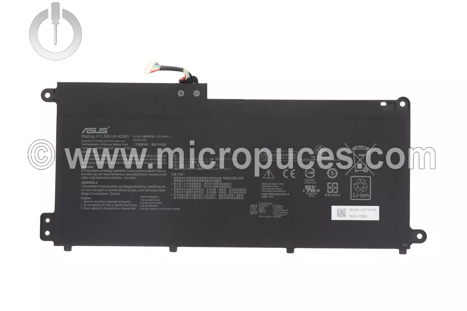 Batterie pour ASUS Chromebook C436