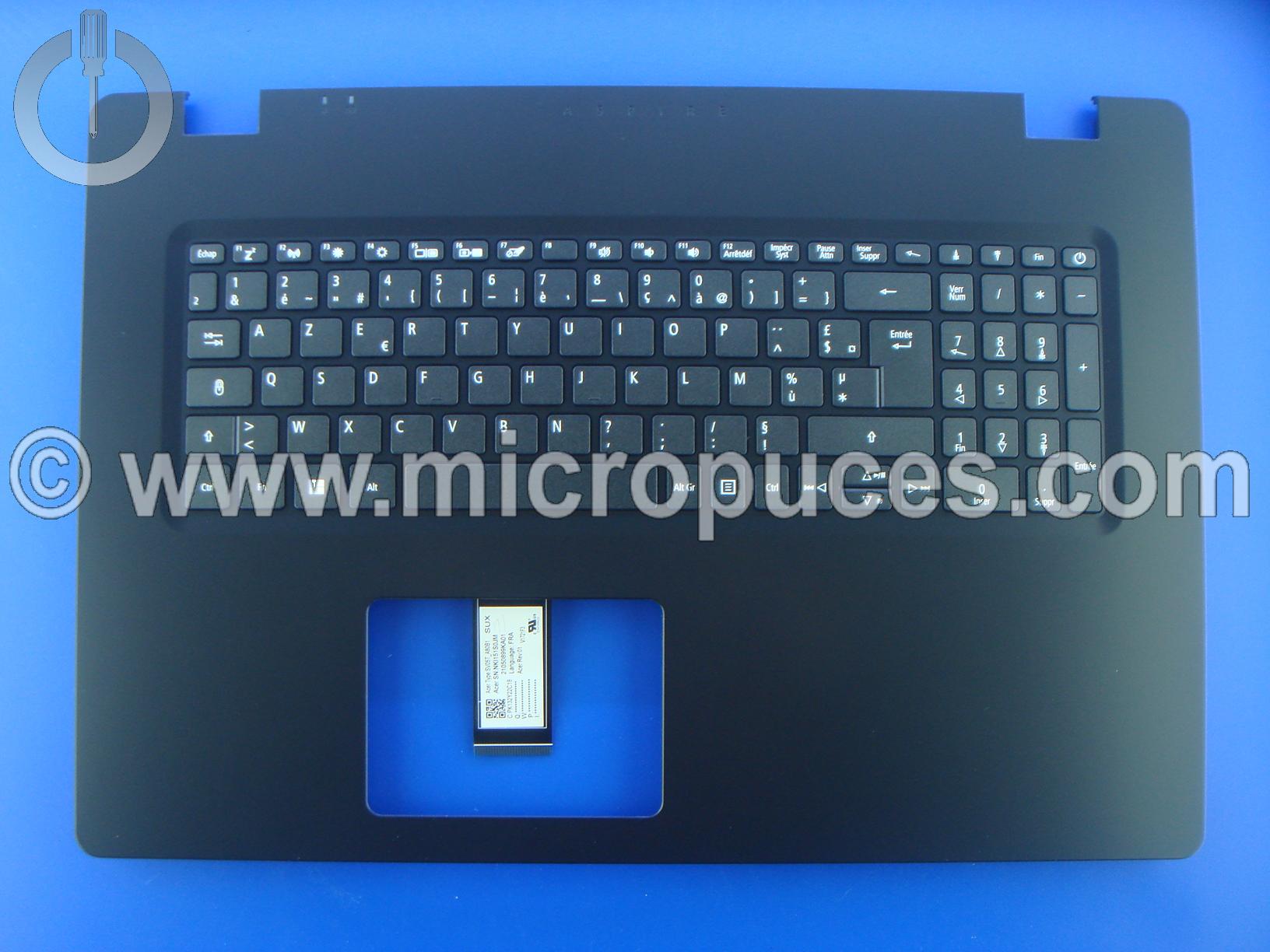 Clavier + plasturgie de dessus pour ACER A317