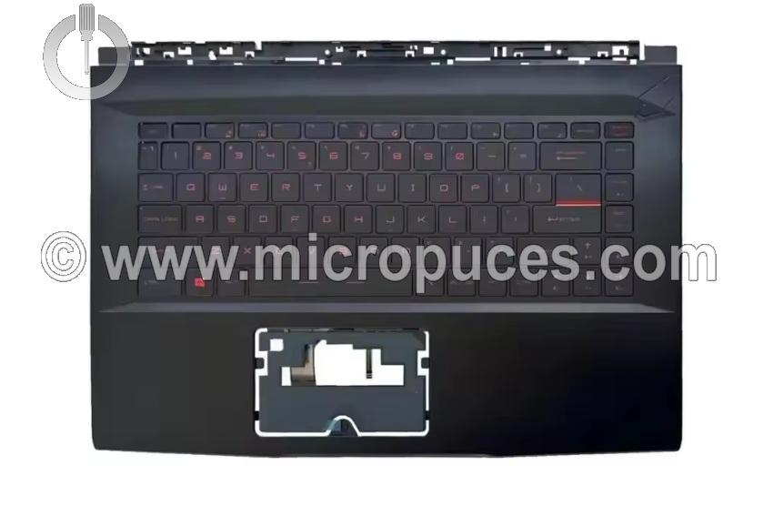 Clavier QWERTY + plasturgie pour MSI Bravo 15