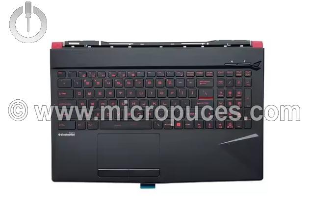 Clavier QWERTY + plasturgie pour MSI GE63 Raider