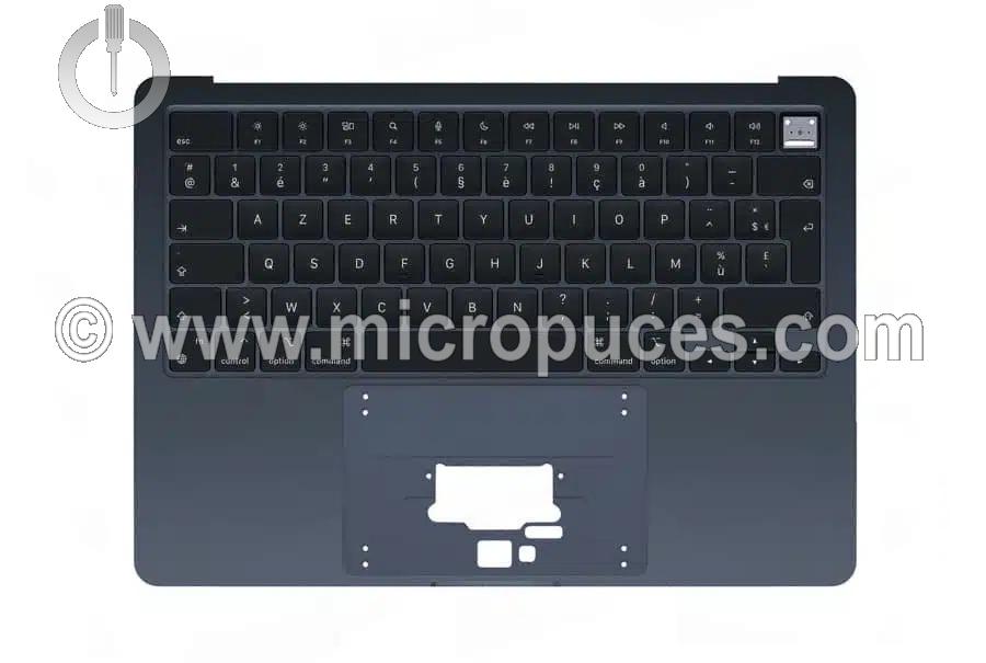 Clavier + plasturgie pour MacBook Air Retina 13″ M4 A3240 (2025) - Midnight