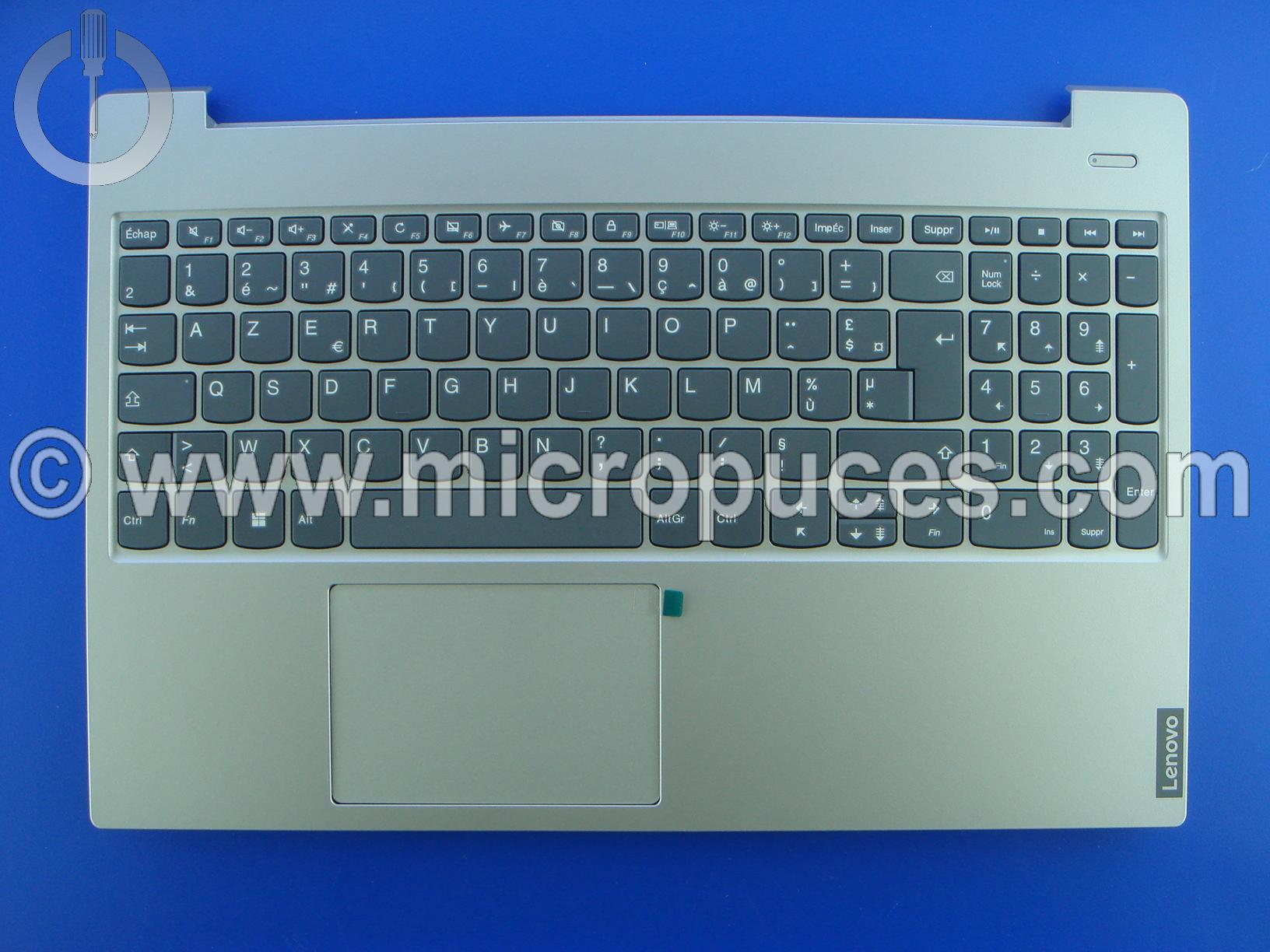 Clavier + plasturgie pour Lenovo Ideapad S340-15 gris - non rétroéclairé