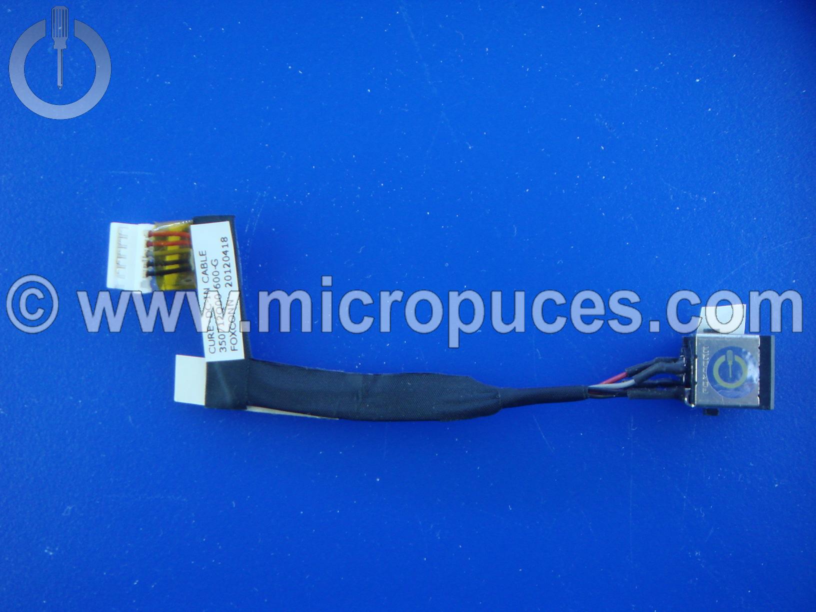 Cble d'alimentation pour HP Probook 6560B