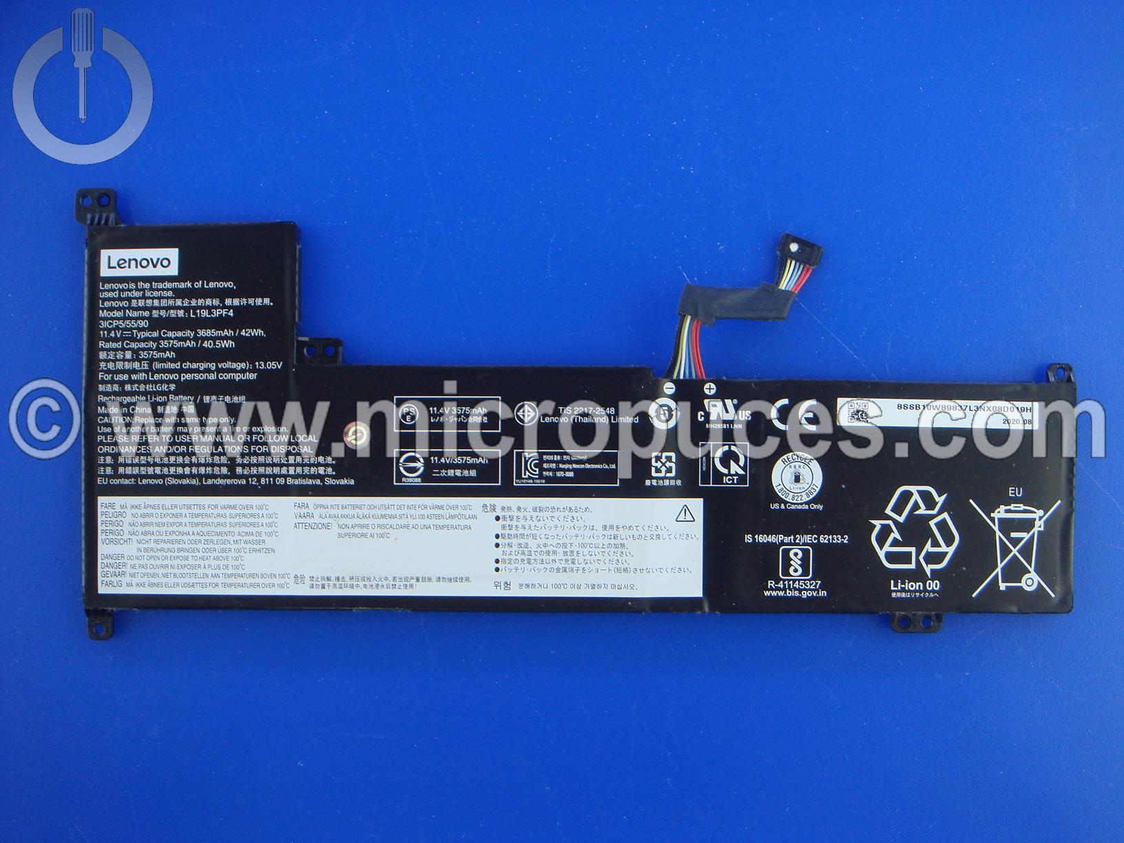 Batterie pour LENOVO IdeaPad 3-17ADA05