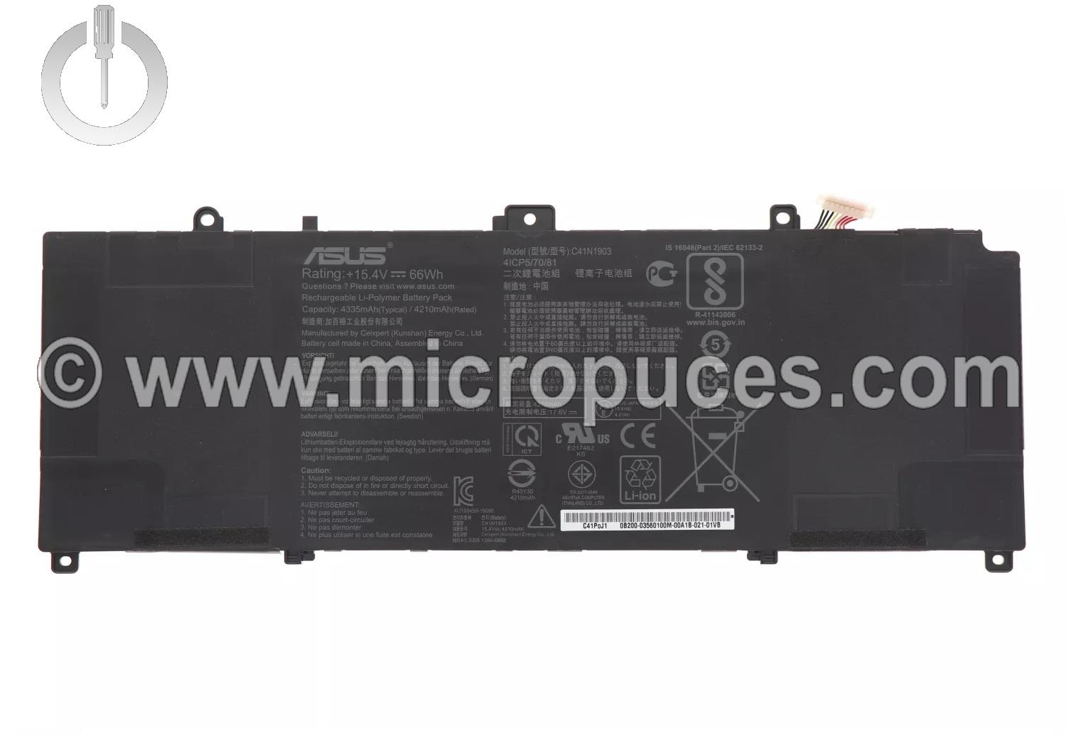 Batterie pour ASUS B9400