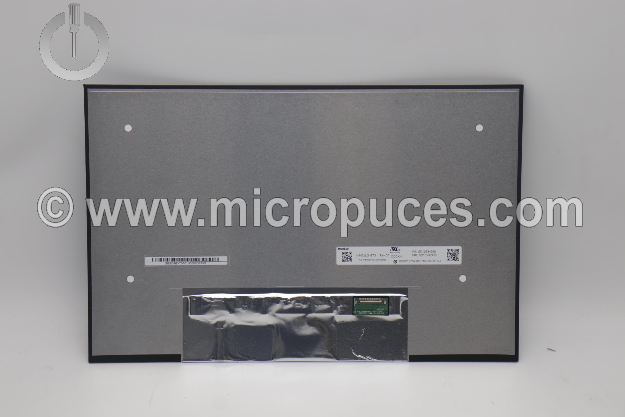 Ecran 14" FHD+ 30 pins