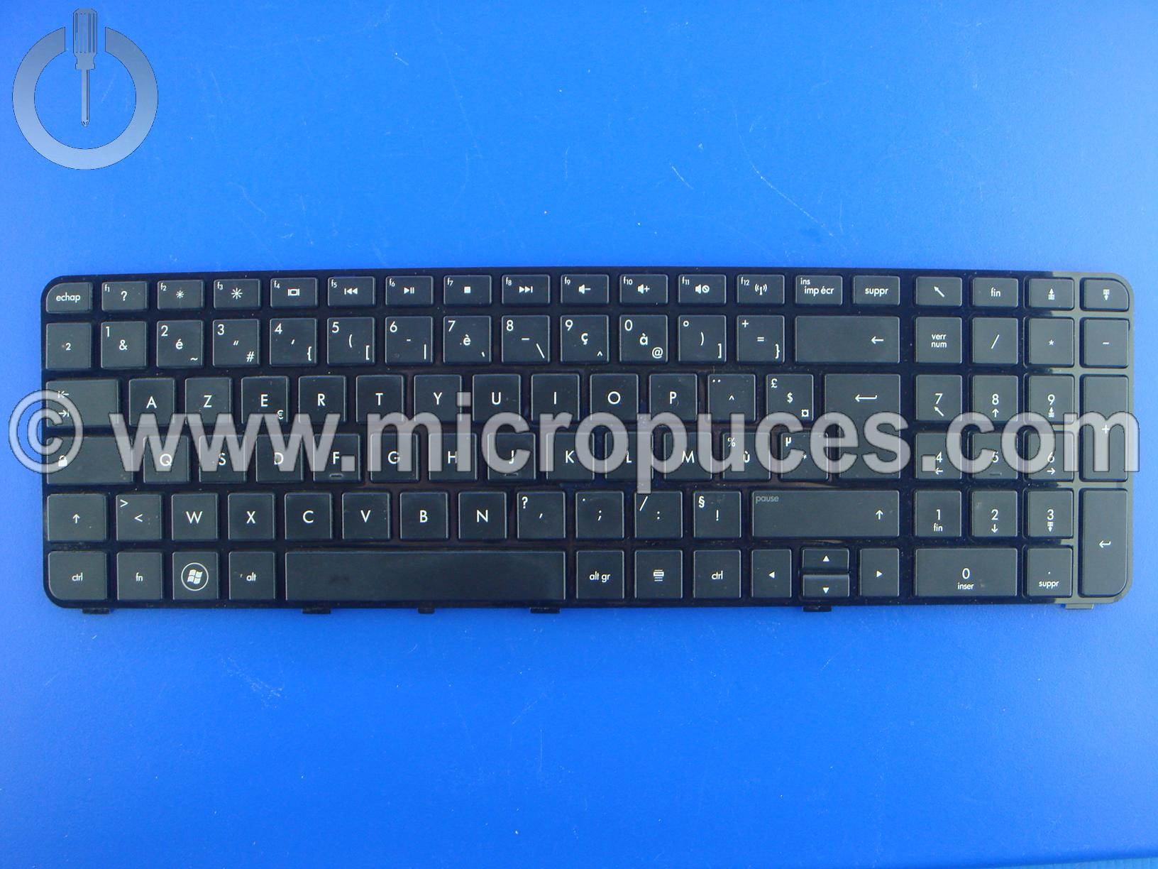 Clavier AZERTY 644628-051 pour HP Pavilion DV7