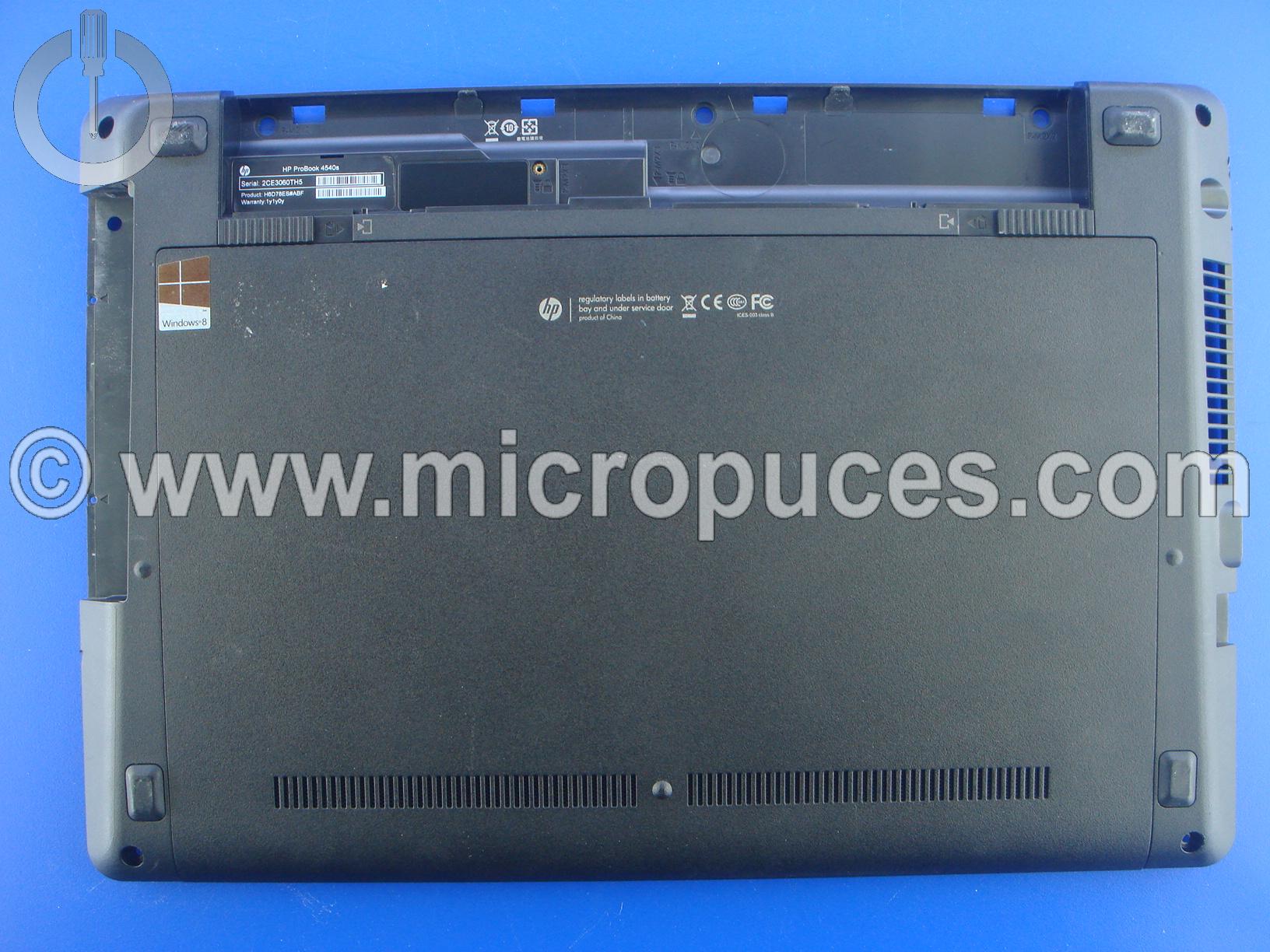 Plasturgie de dessous pour HP Probook 4540s