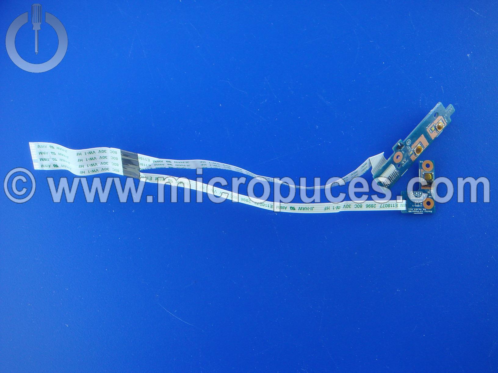 Carte fille Bouton Power pour HP Probook 4740S 4540S