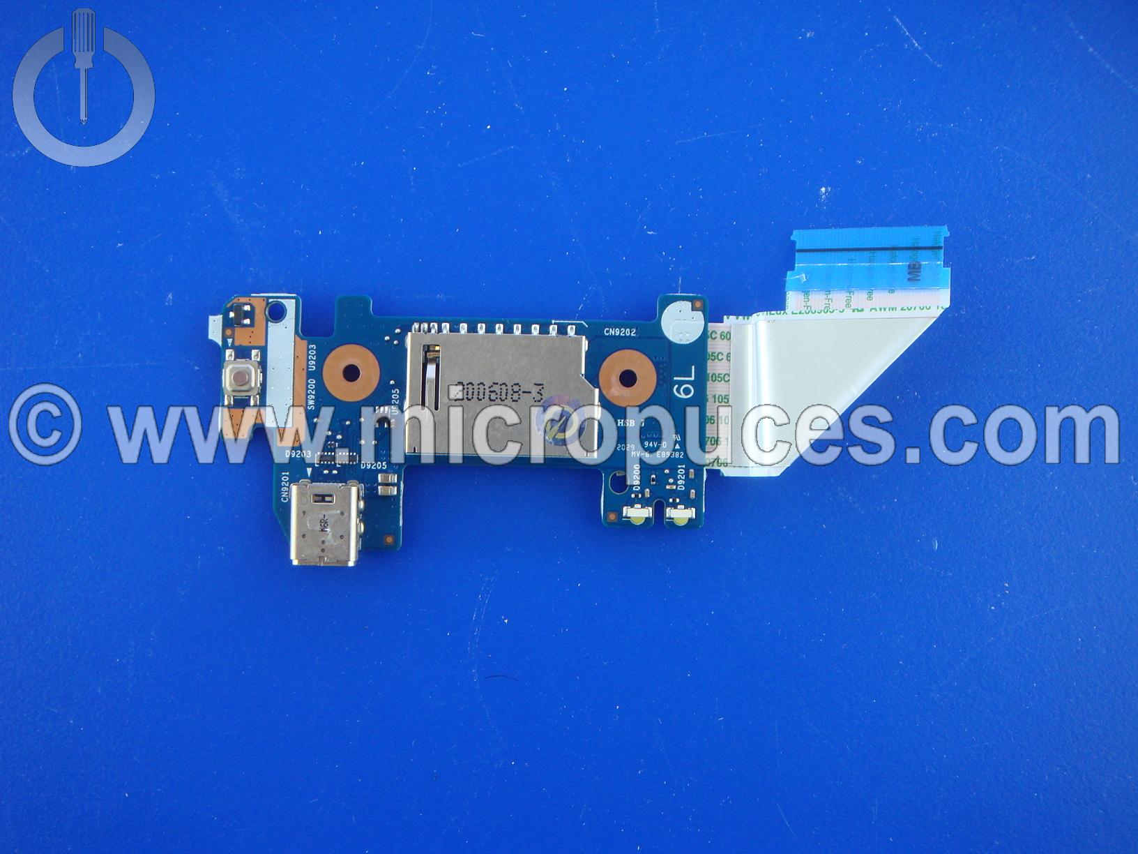 Carte fille switch board + USB pour HP 17-DK