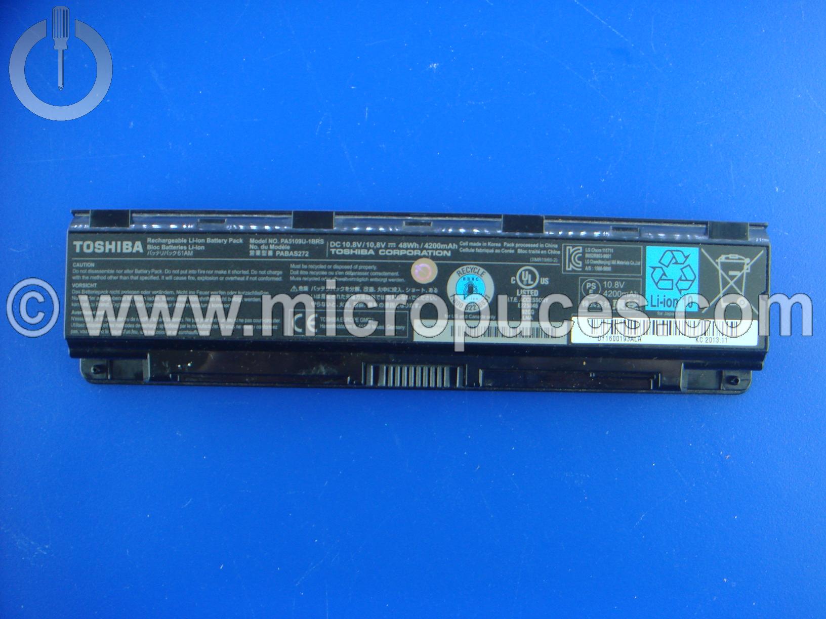 Batterie d'origine PA5024U-1BRS pour Toshiba