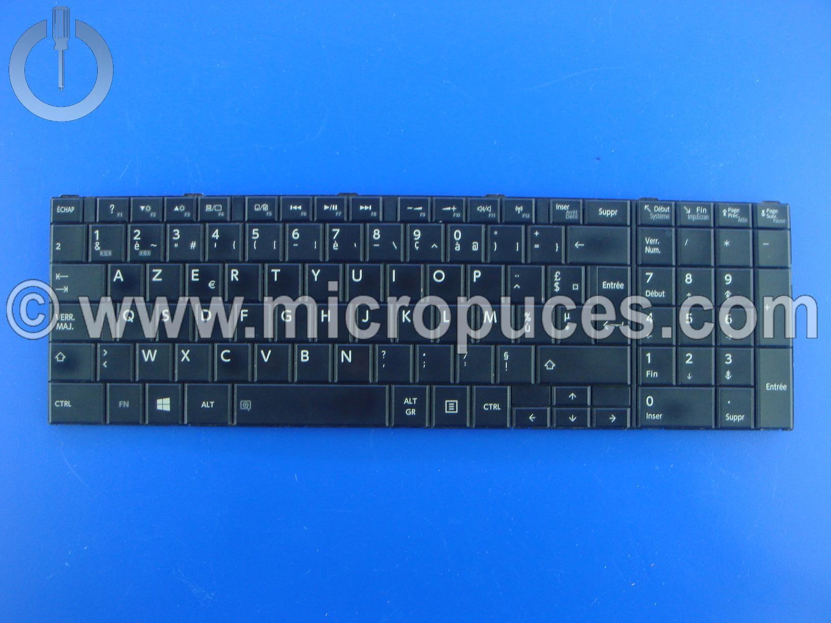 Clavier AZERTY pour TOSHIBA Satellite C50-A