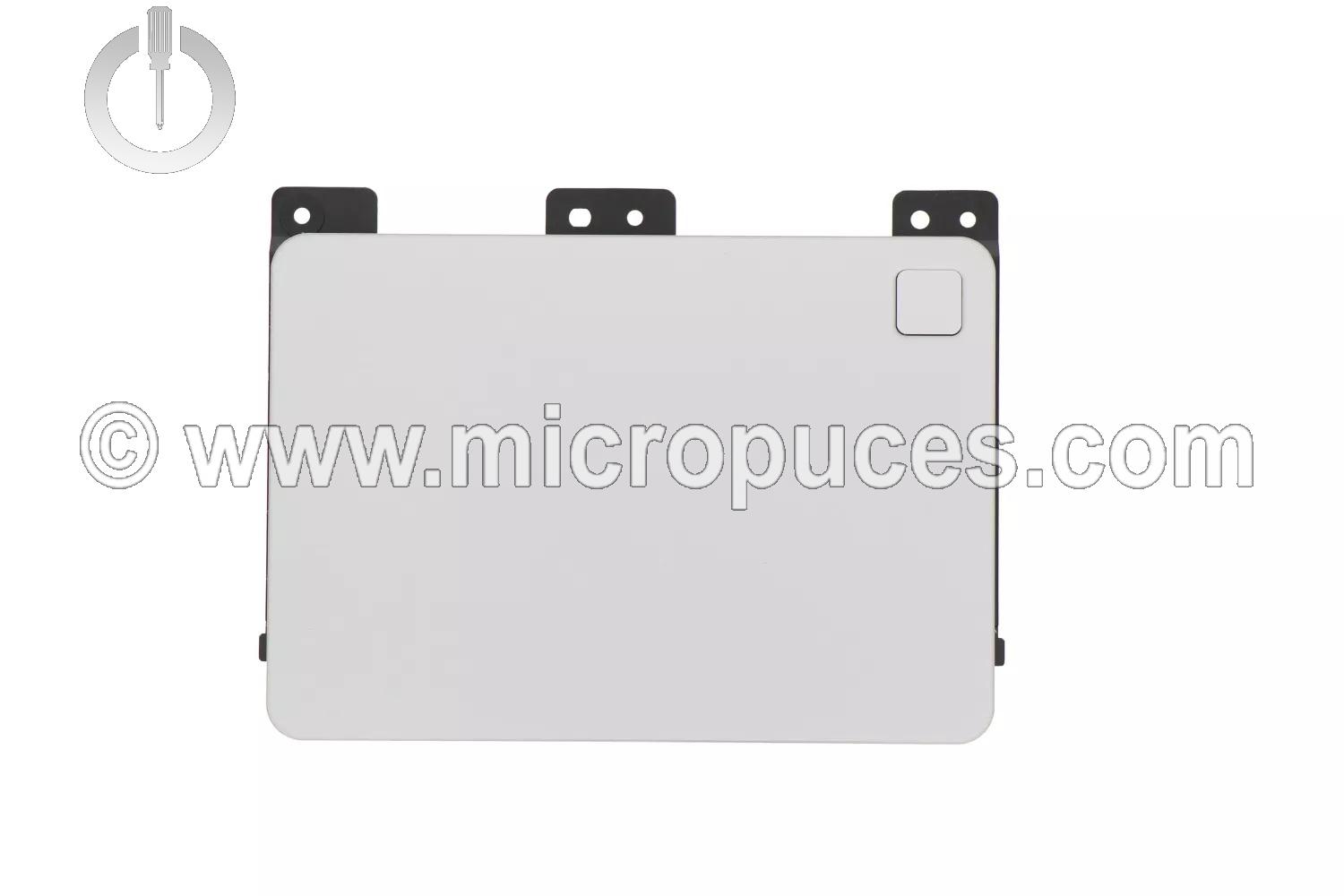 Touchpad silver pour ASUS X712 - avec lecteur d'empreinte