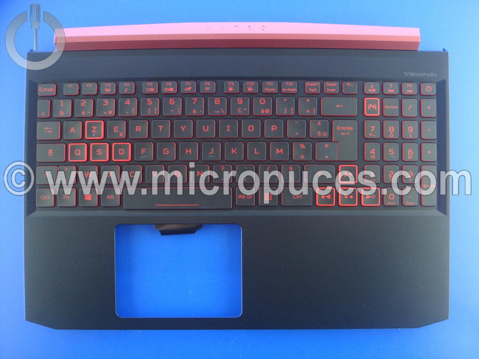 Clavier + plasturgie de dessus pour Acer AN515-55 ( GTX 1650 )