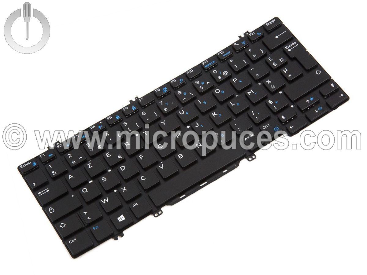 Clavier AZERTY pour DELL Latitude 7280 7290 7390