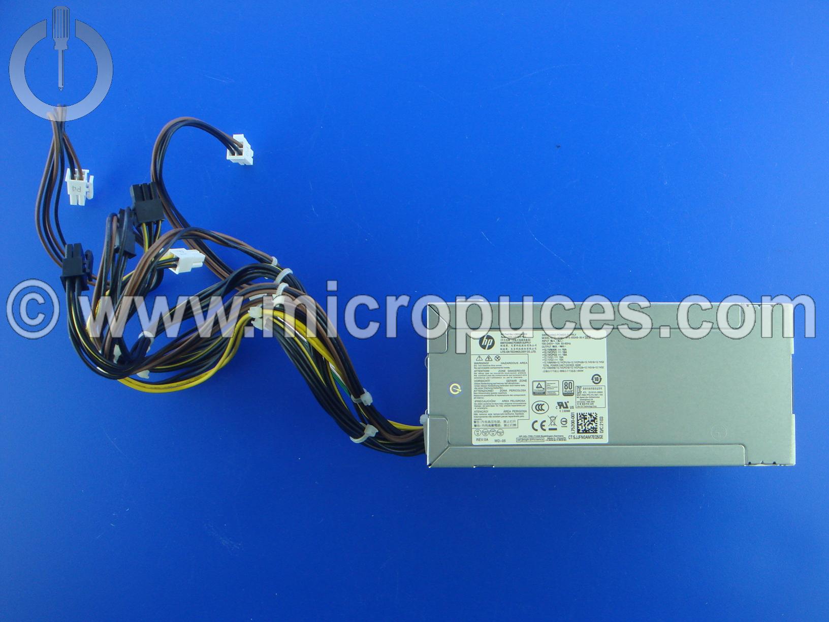 Alimentation HP 650W pour Z2 G4