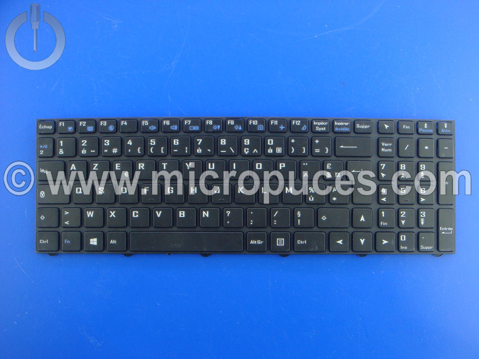 Clavier non r�tro�clair� pour Clevo