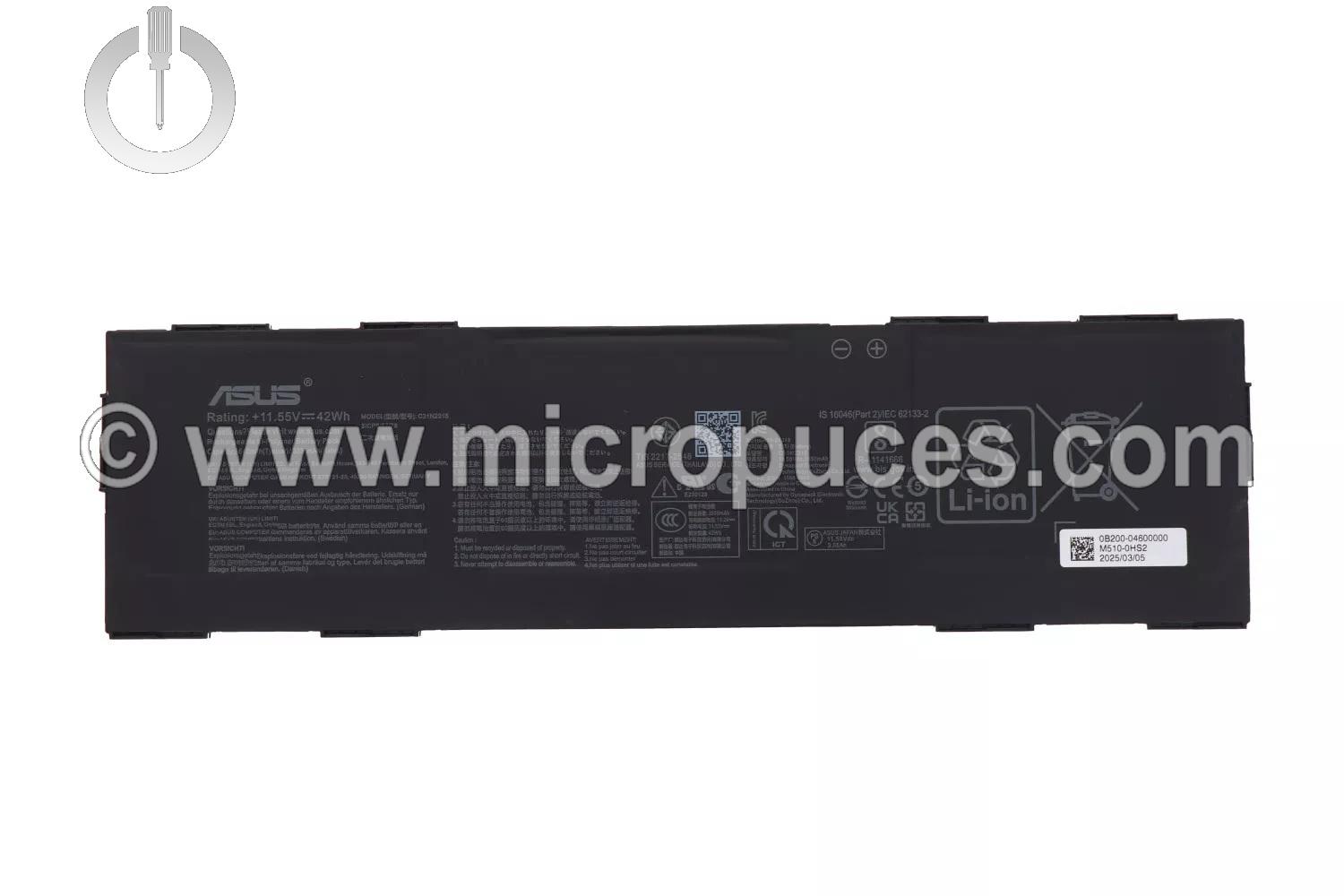 Batterie 42 Wh pour ASUS BM1503