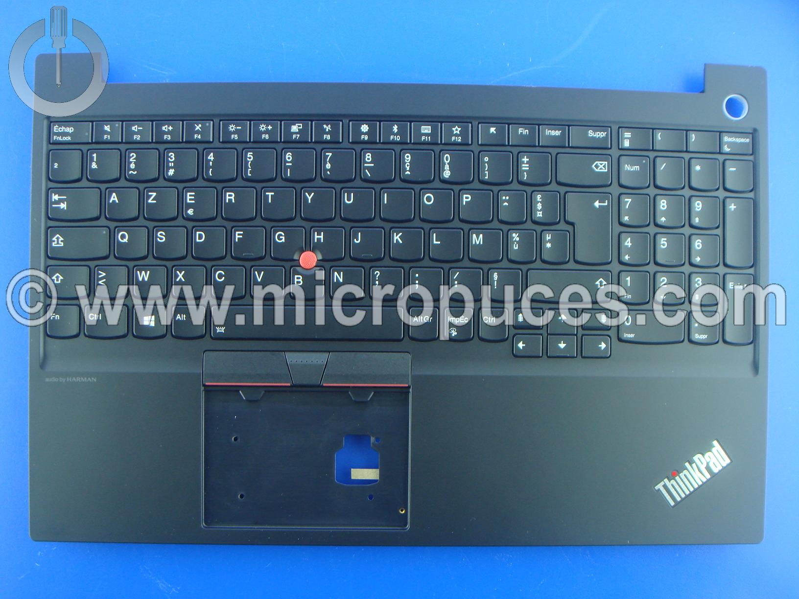 Clavier + plasturgie de dessus pour Lenovo E15