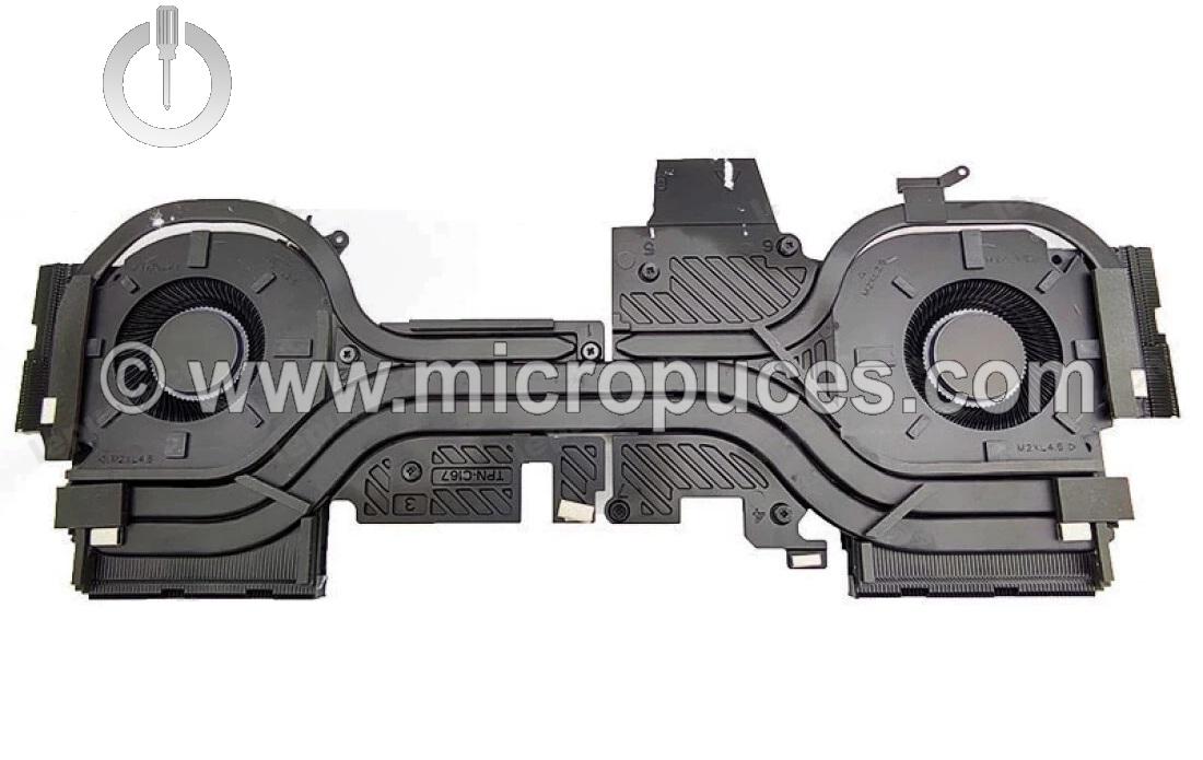 Ventirad complet pour HP Omen 9 16-W RTX4080