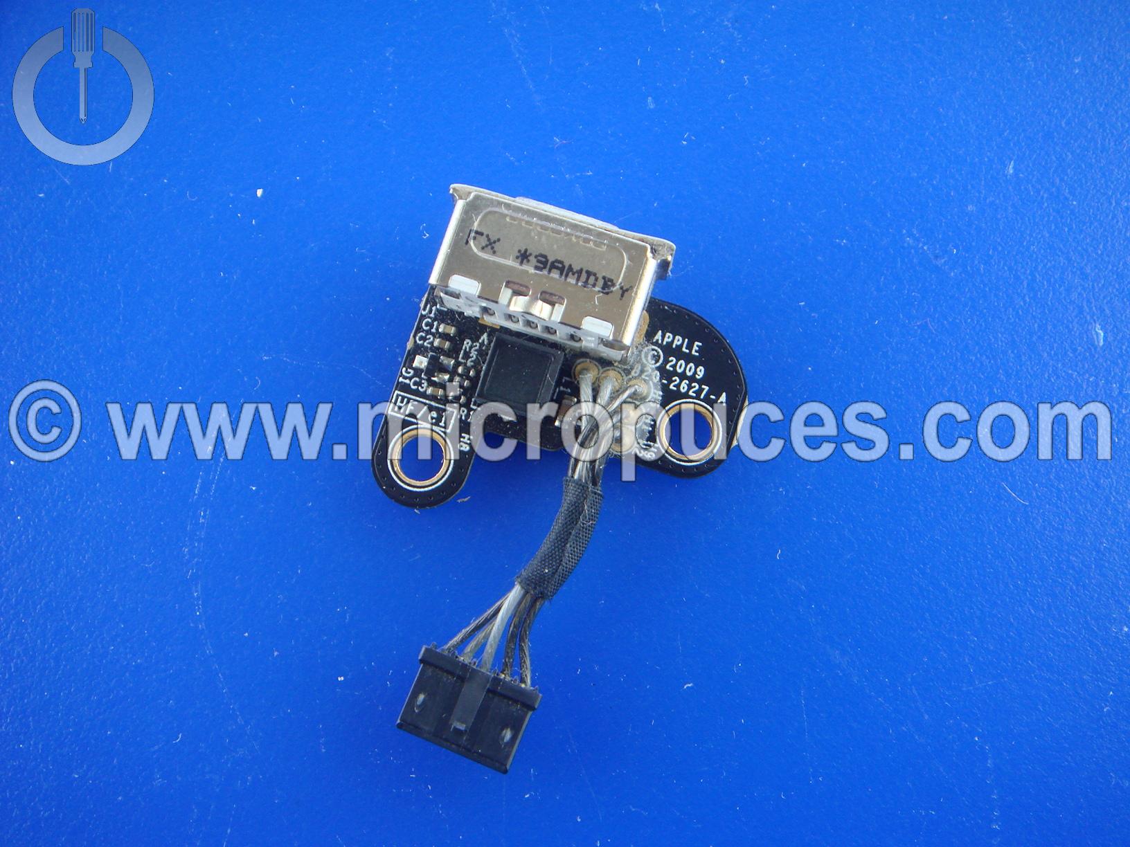 Câble alimentation pour carte mère de APPLE Macbook 13.3" Unibody / 820-2627-A