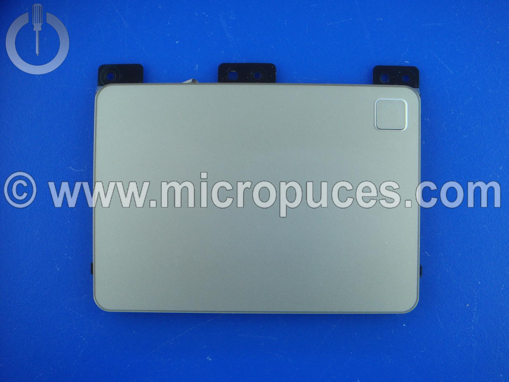 Touchpad silver pour ASUS X712 - avec lecteur d'empreinte