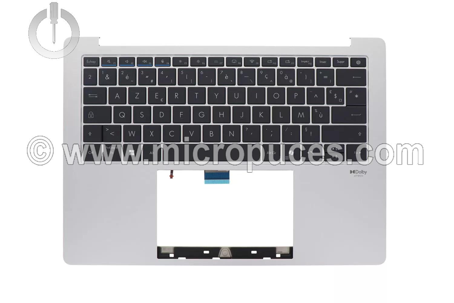 Clavier + plasturgie pour ASUS P5405 - silver