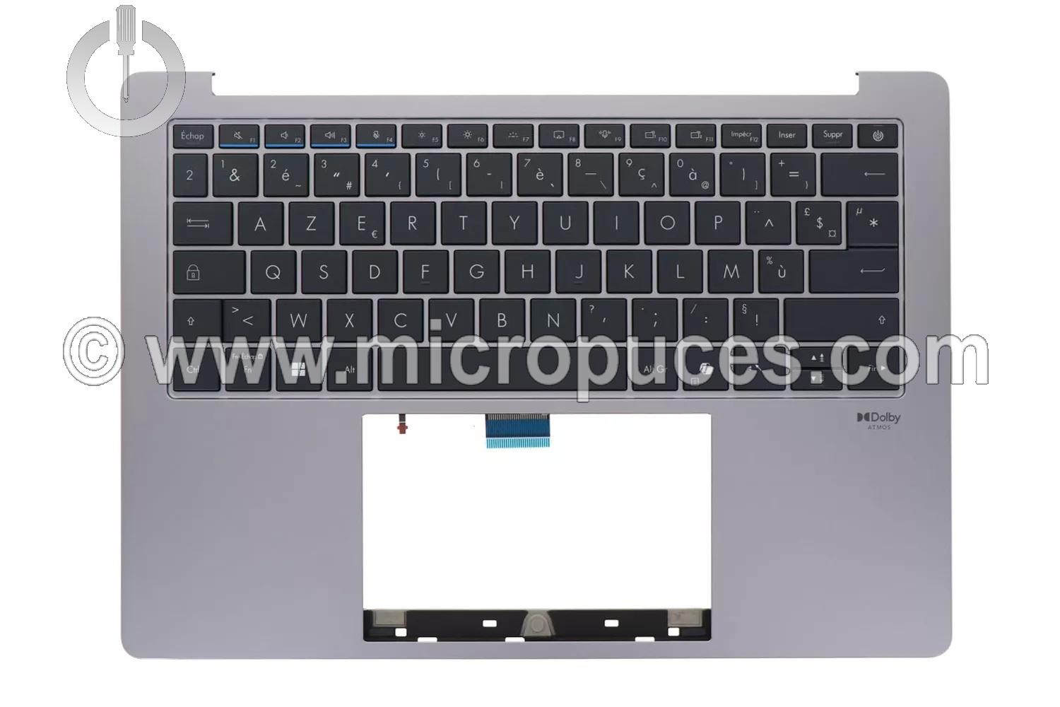 Clavier + plasturgie pour ASUS P5405 - gris