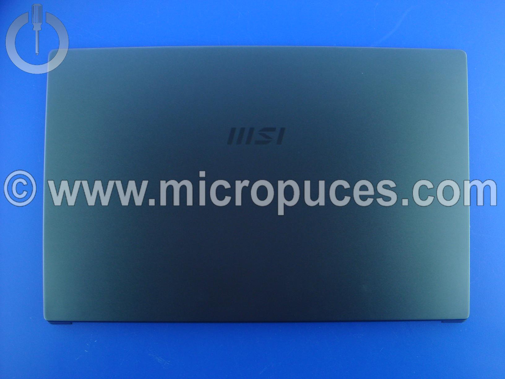 Plasturgie écran noire mate pour MSI Modern 15 MS1551