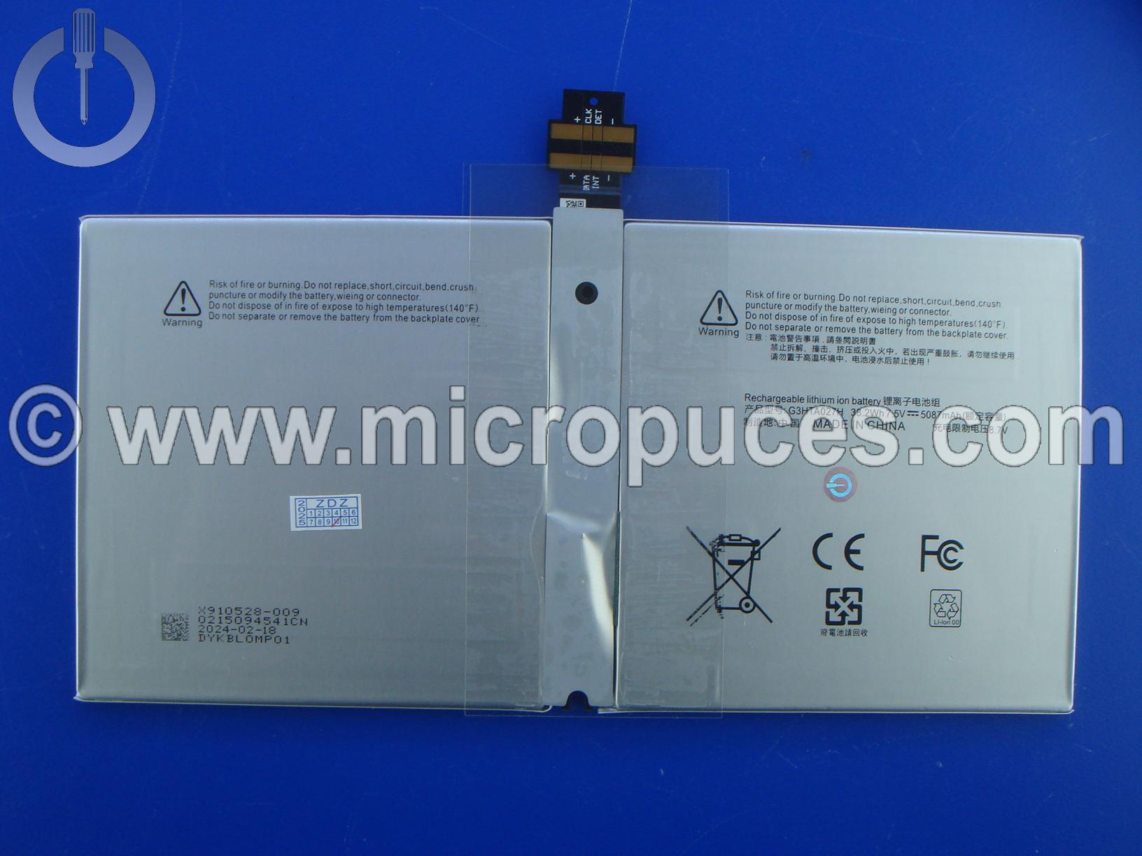 Batterie pour Surface Pro 4 1724