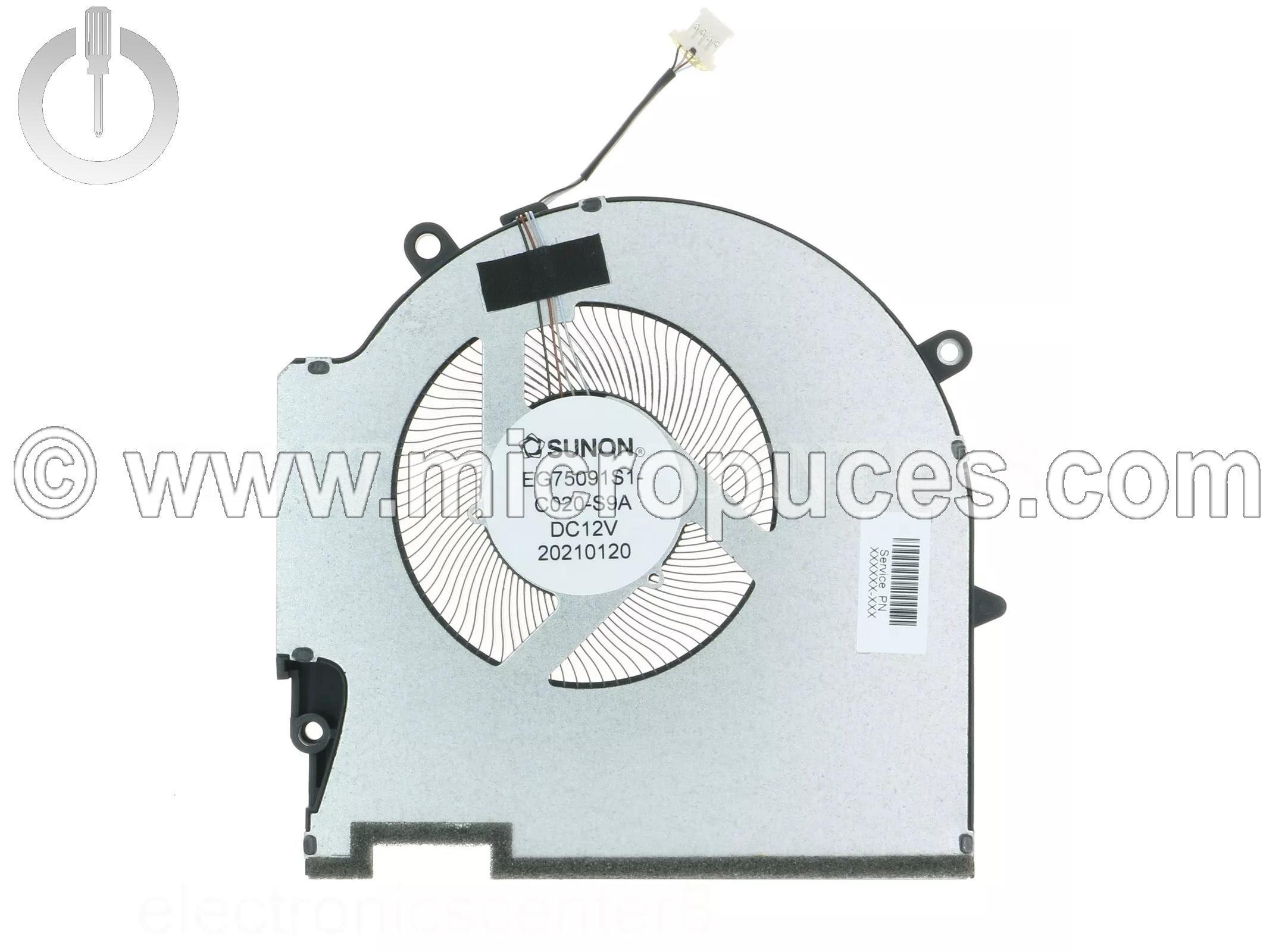 Ventilateur GPU pour HP Omen 17-CK