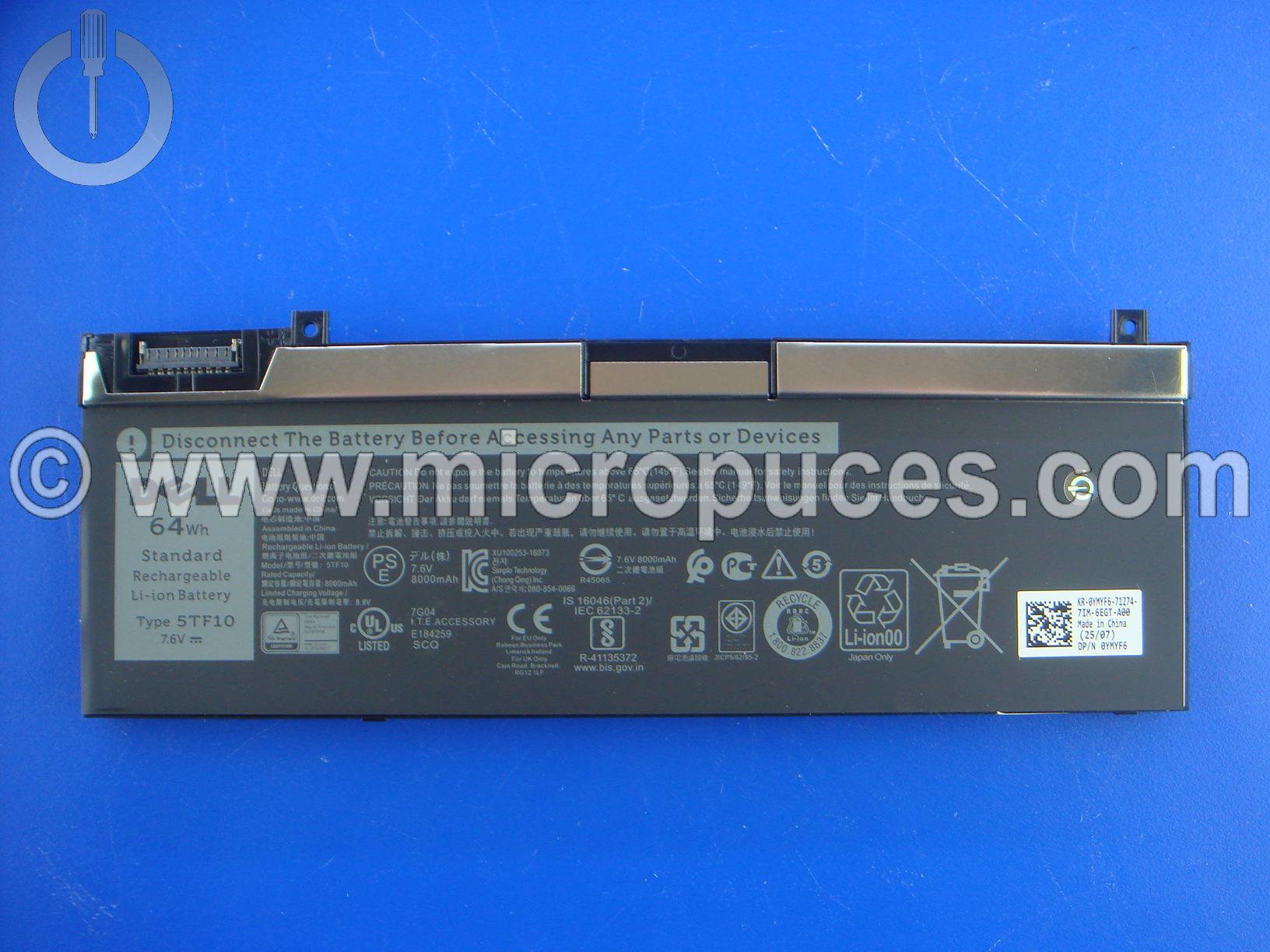 Batterie pour DELL Precision 17 7730
