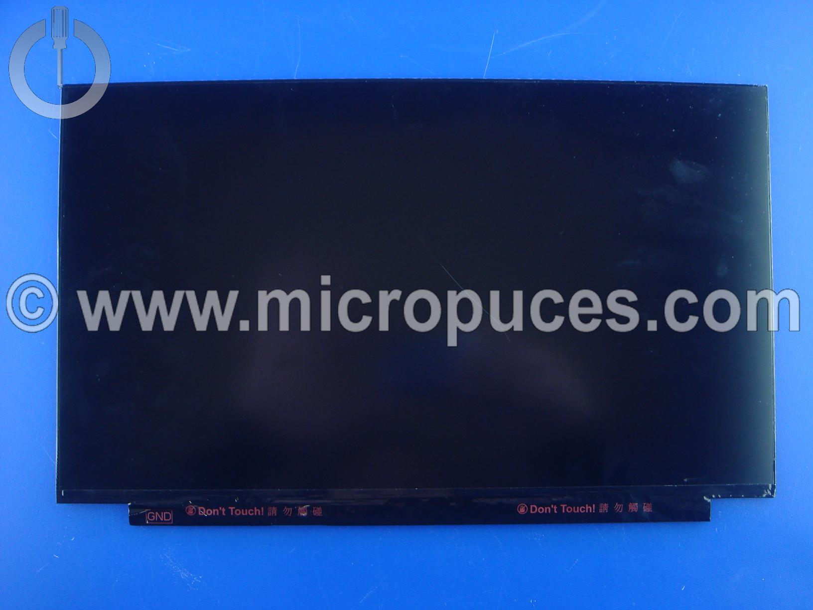 Ecran 15.6" 30 pin Slim FHD 1920 x 1080 - 350mm Mat - sans oreilles ( Grade B )