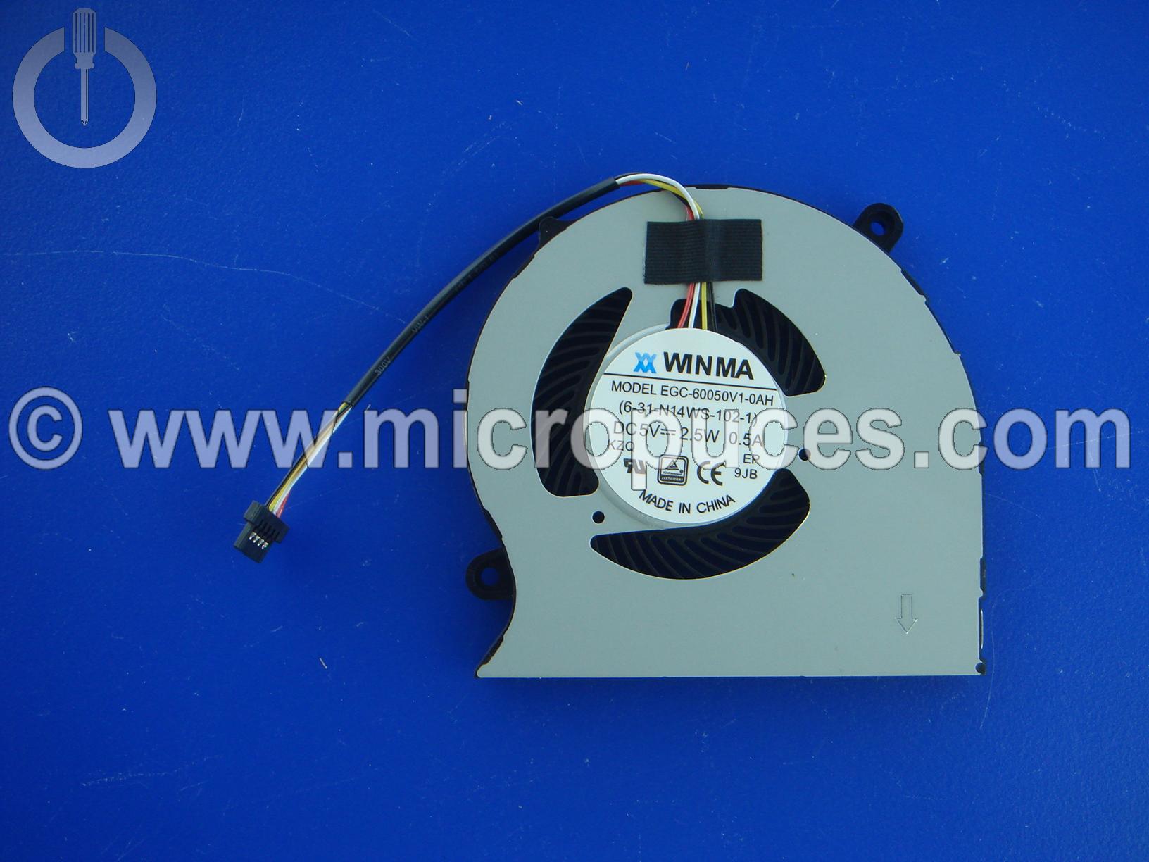 Ventilateur pour CLEVO N130