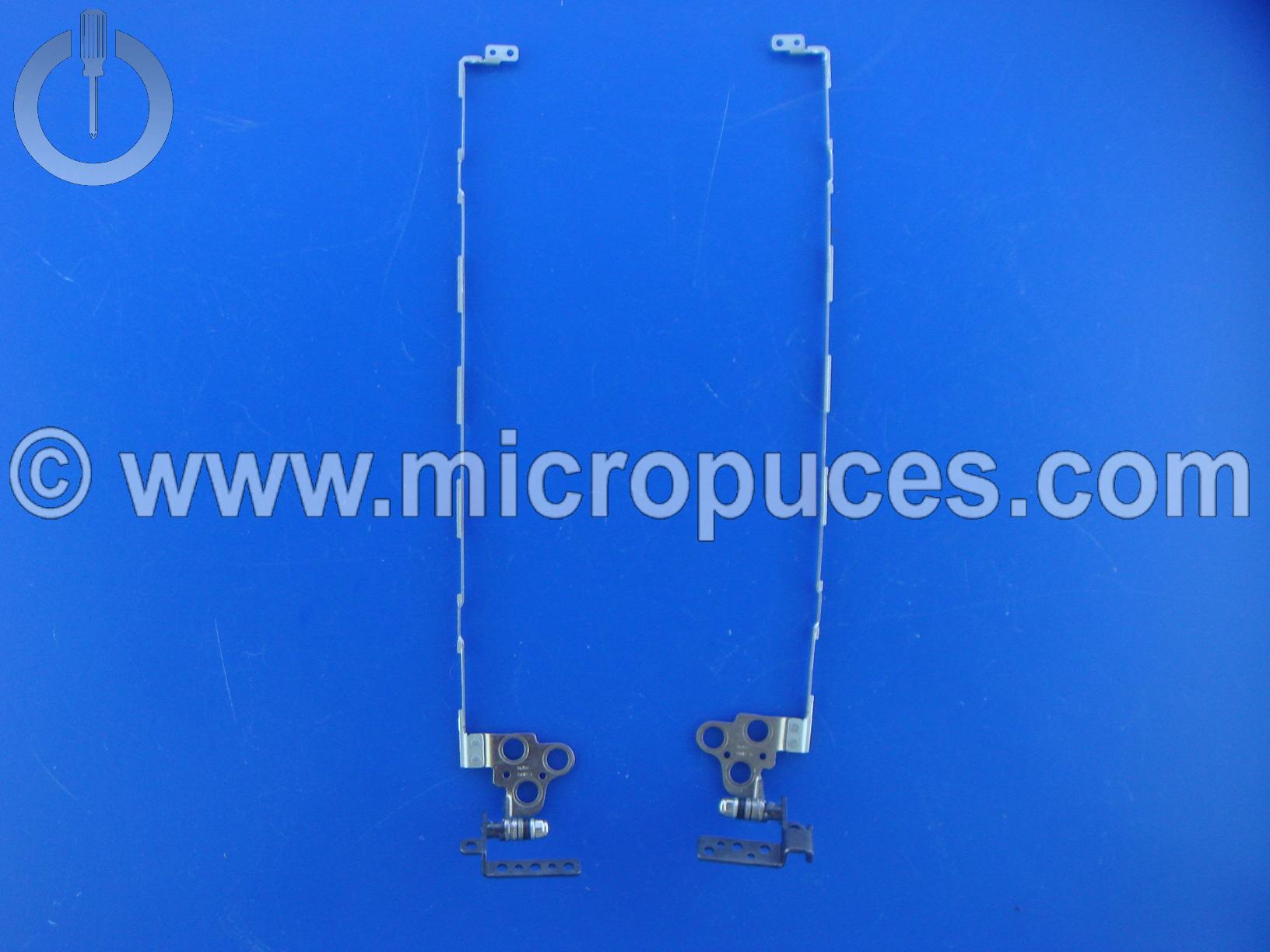 Charnières droite et gauche pour Clevo NJ50