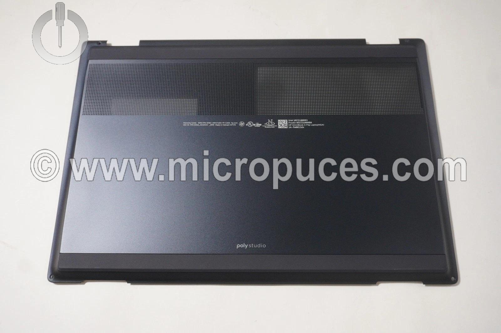 Plasturgie de dessous pour HP OmniBook X Flip 14-FM