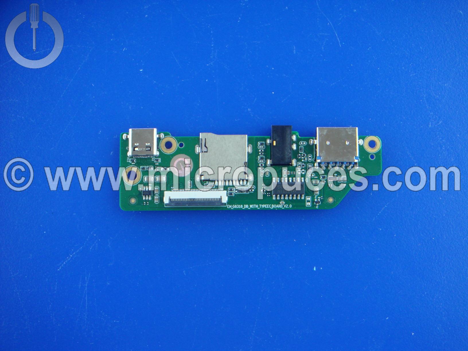 Carte fille USB + lecteur carte + Audio pour LDLC SPC-N-8-240