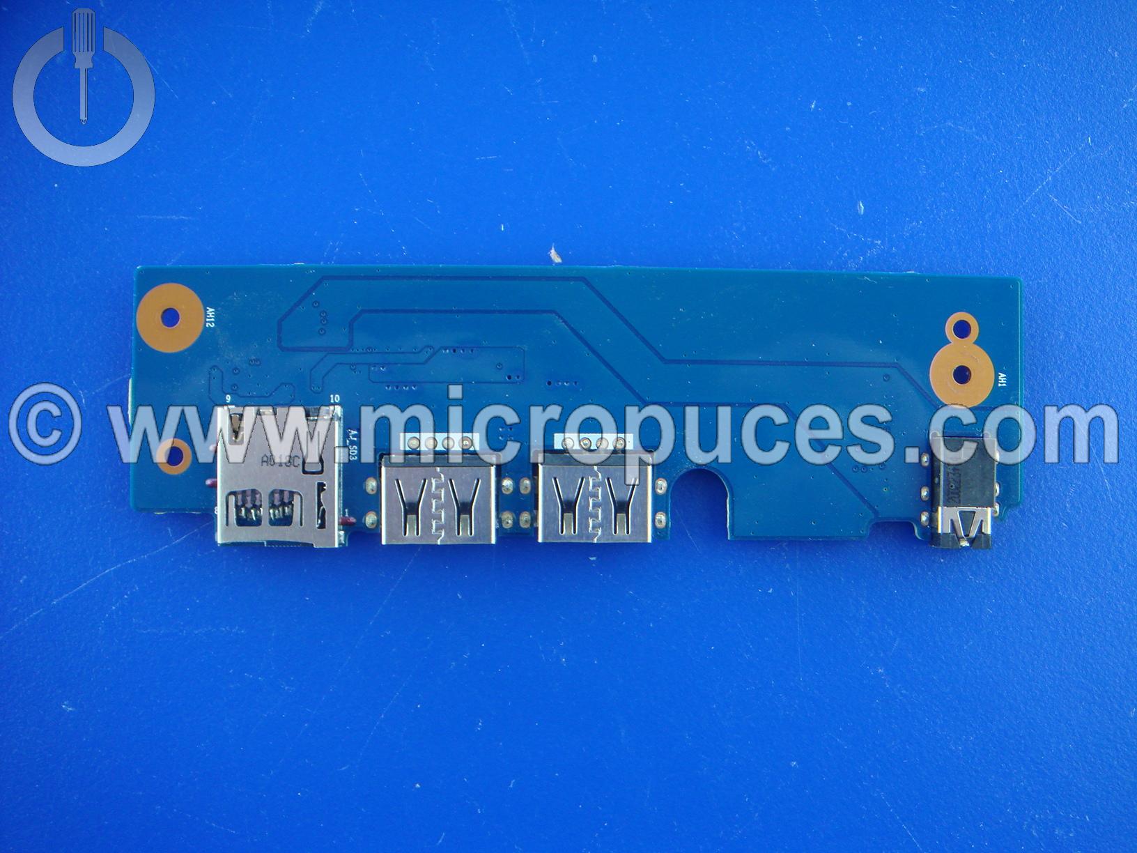 Carte fille USB et d'alimentation pour Clevo NL50