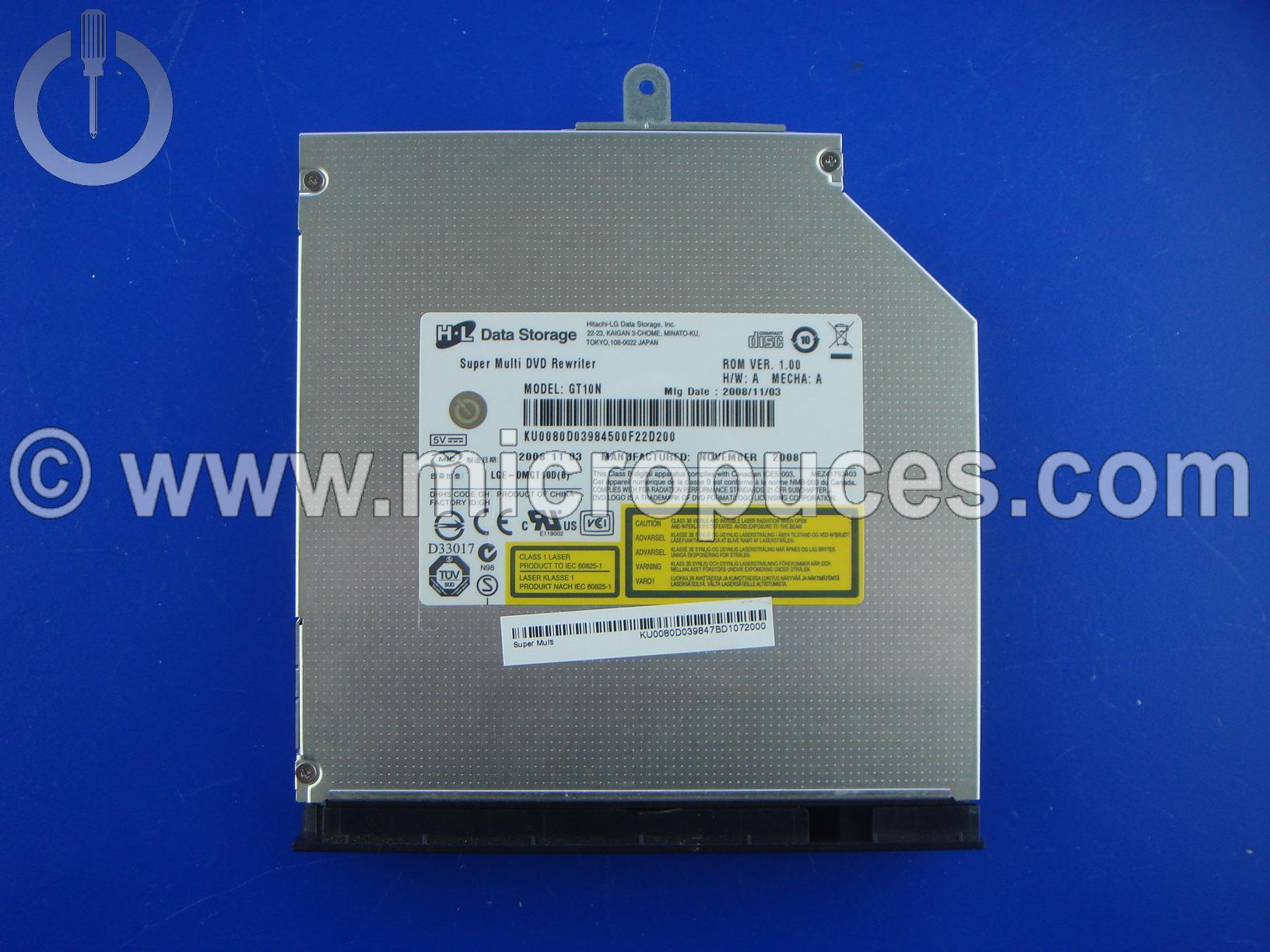 Graveur DVD  pour ACER et PACKARD BELL