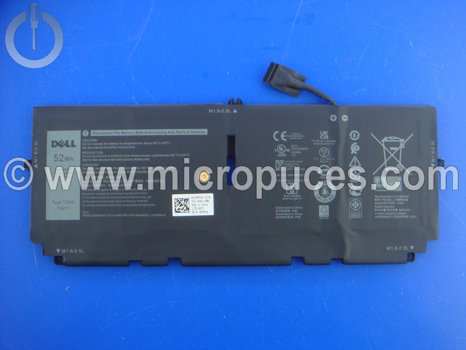 Batterie pour DELL XPS 13 9300