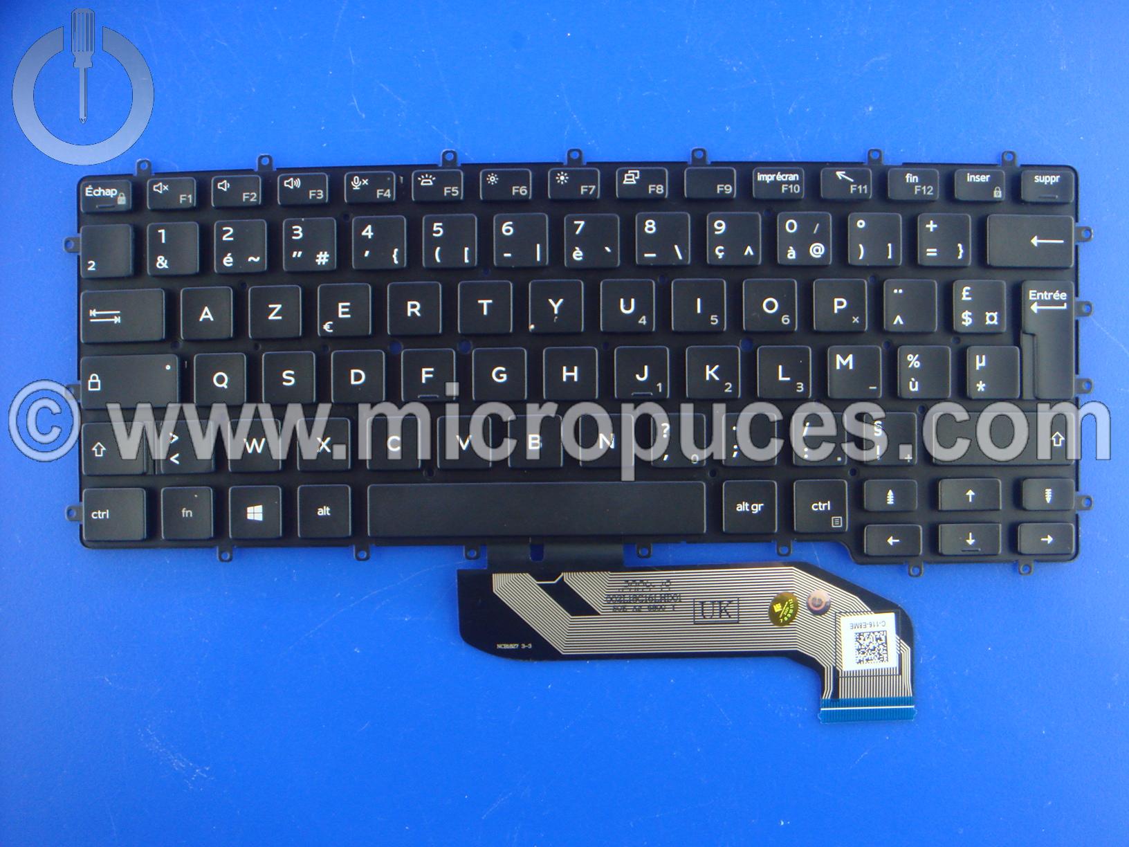 Clavier AZERTY pour Latitude 7400 et latitude 9410