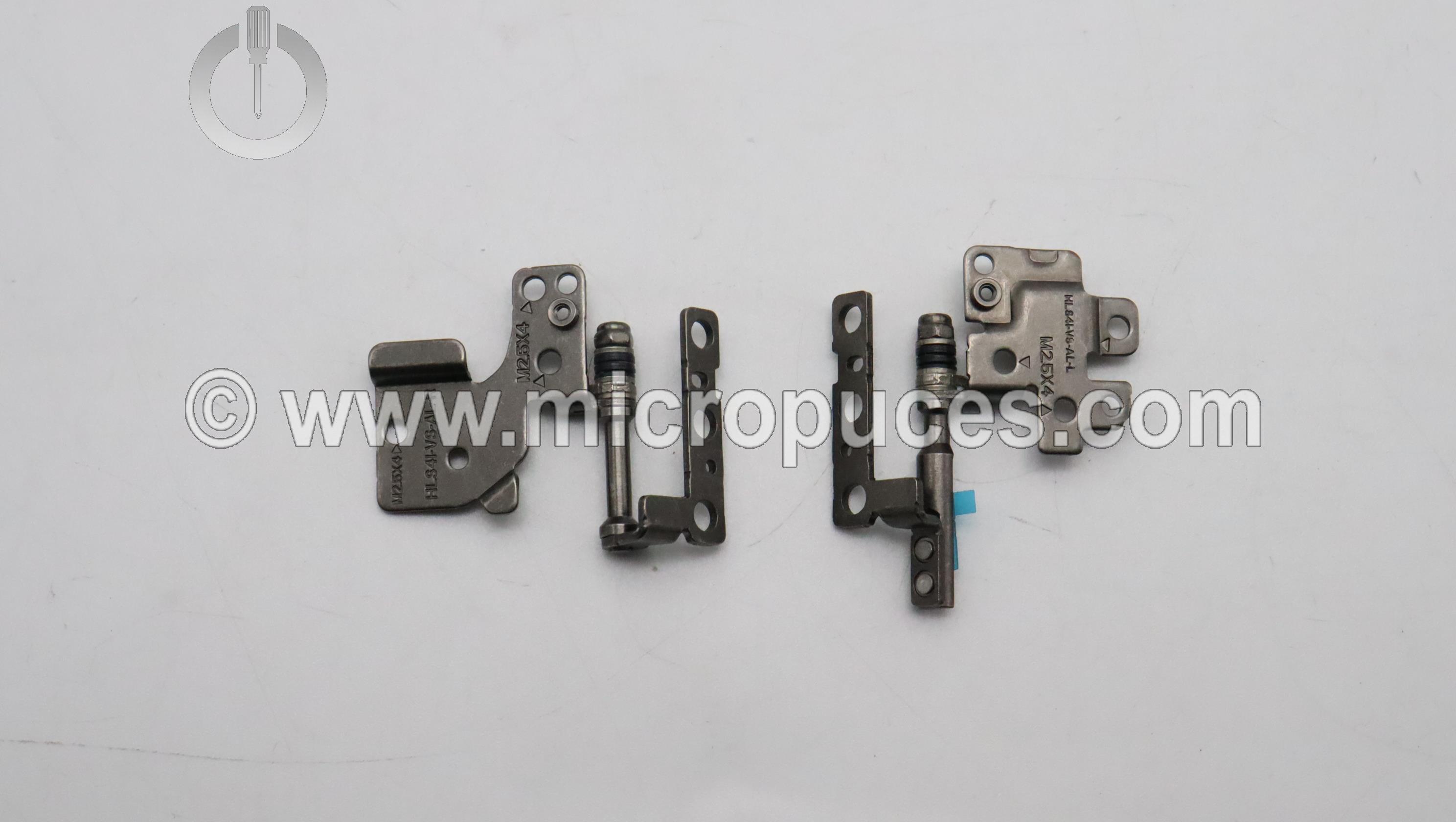 Charnières gauche et droite pour Lenovo IdeaPad Slim 5 14IRL8