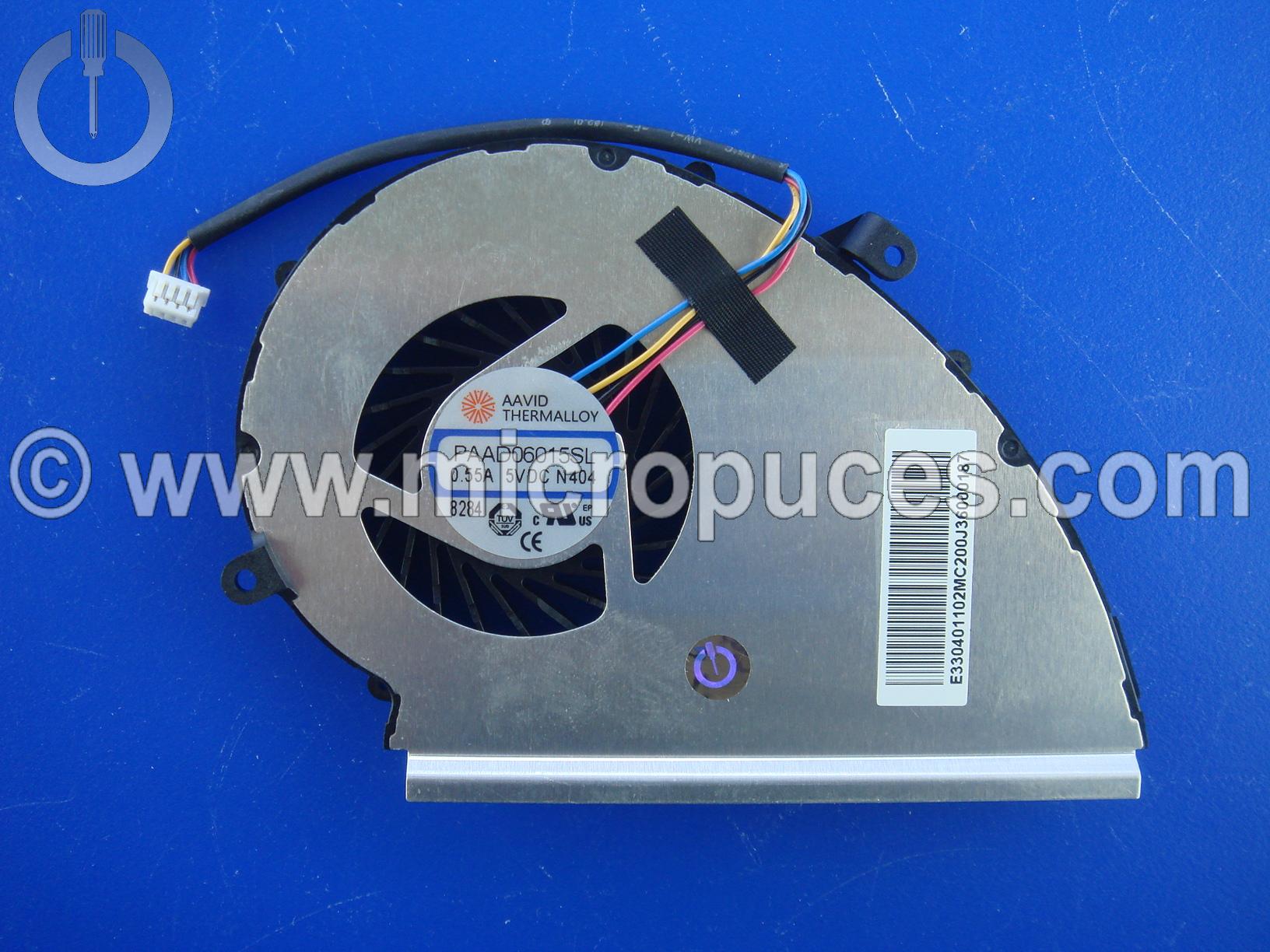 Ventilateur GPU pour MSI GP72VR ( 4 fils )