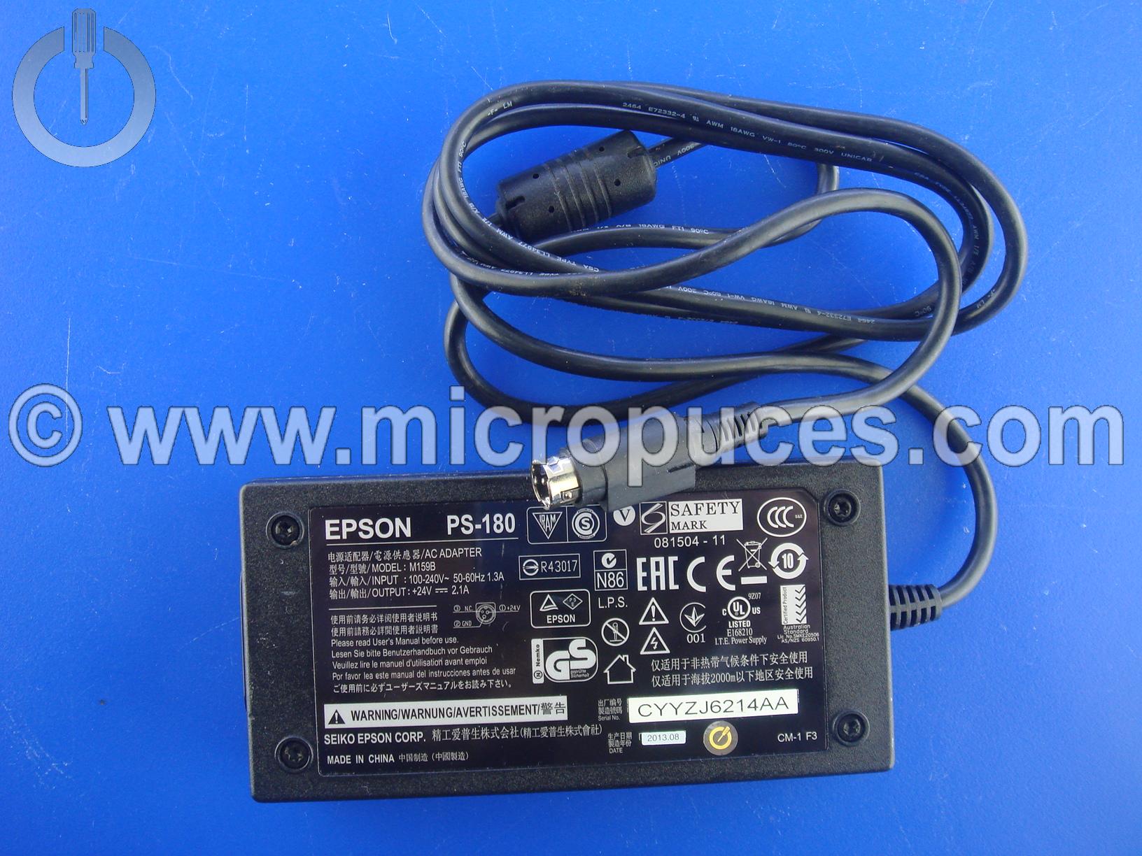 Chargeur 3 pins pour EPSON M159A - 48W