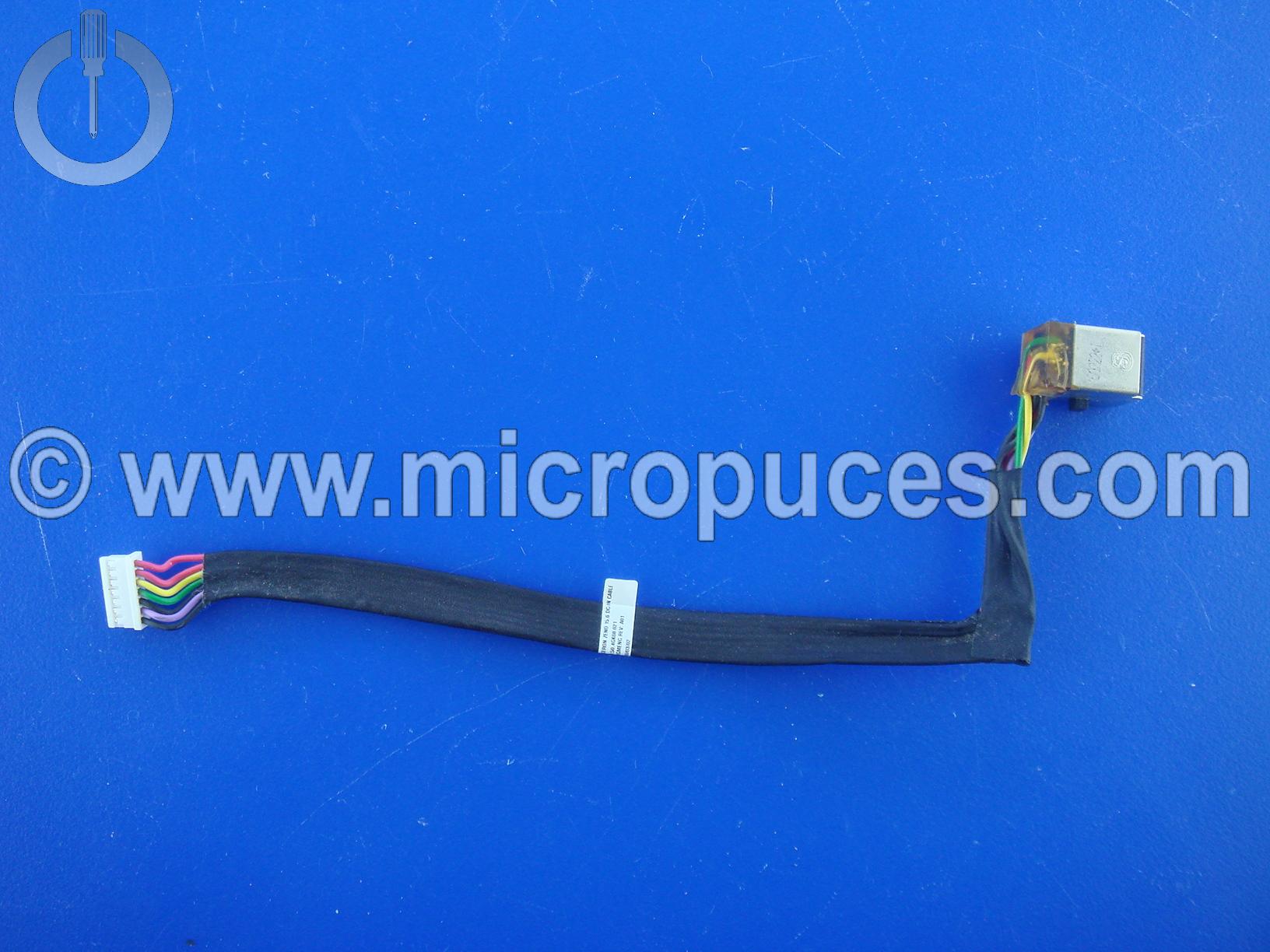 Cable alimentation pour carte mère de HP Probook 4520S