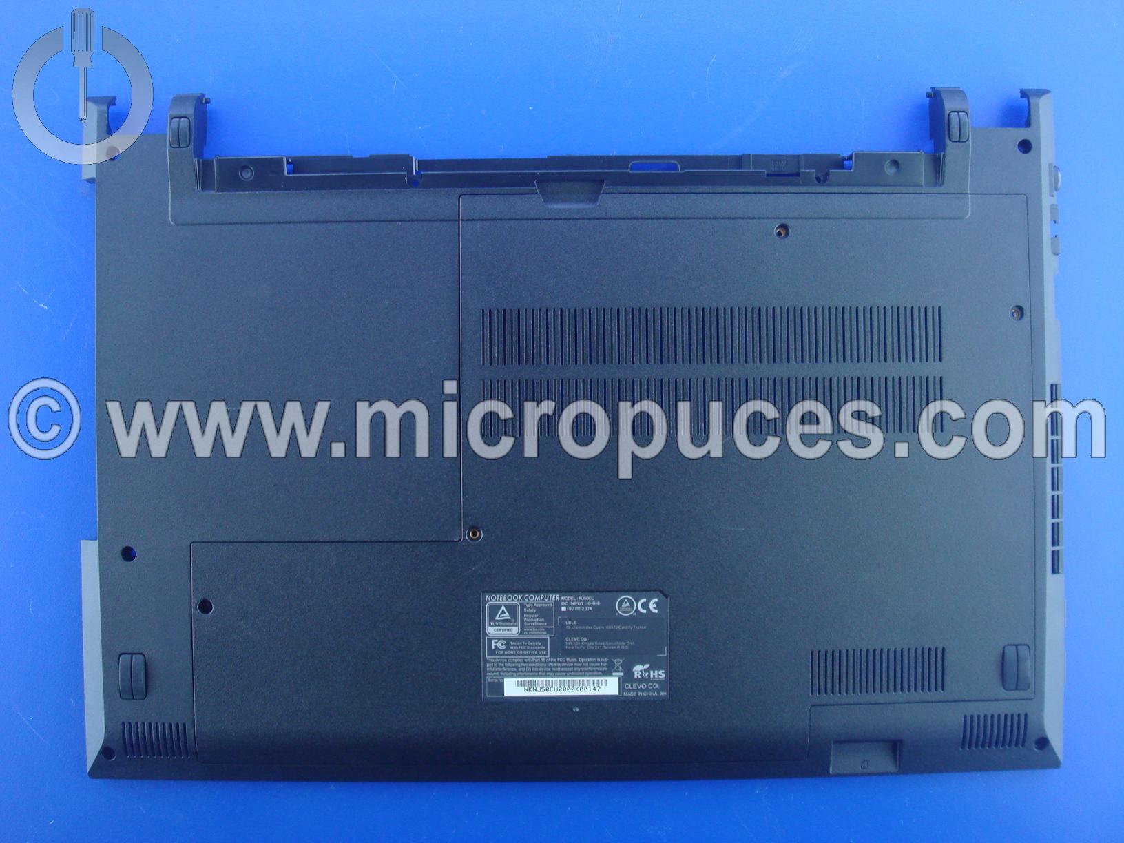 Plasturgie de dessous pour Clevo NJ50