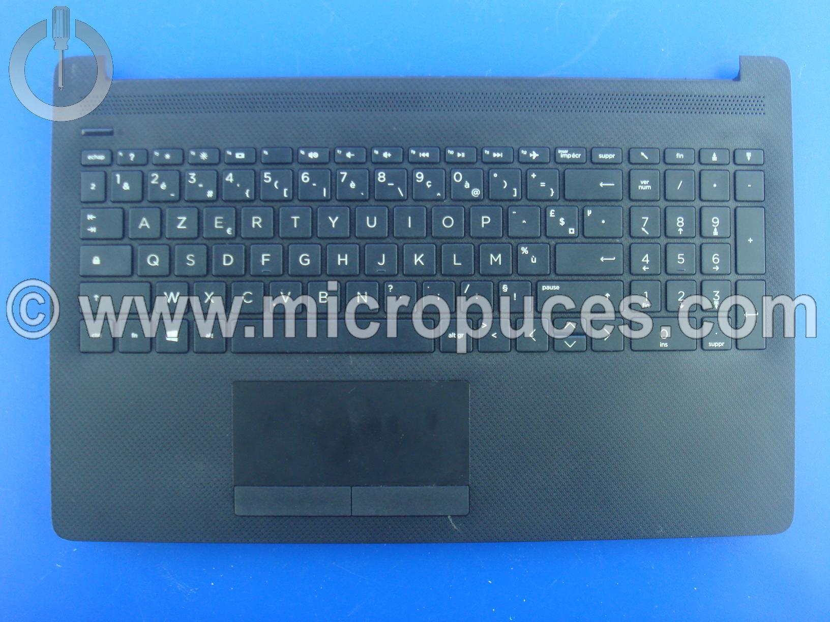Clavier + plasturgie de dessus pour HP Pavilion 15-da