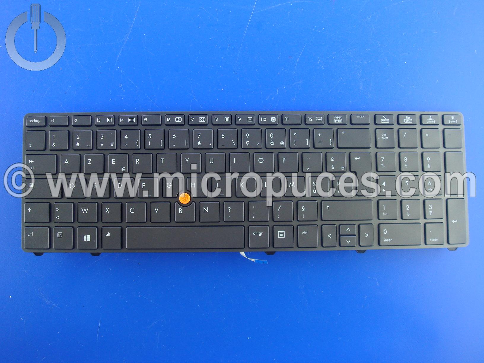 Clavier AZERTY HP Elitebook 8760W 8770W