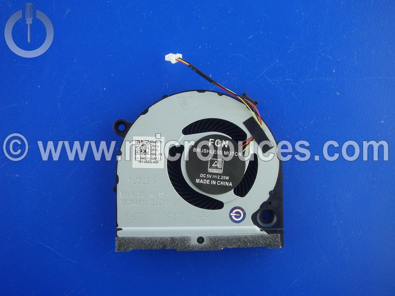 Ventilateur CPU pour DELL G3-3579 ou G3-3779