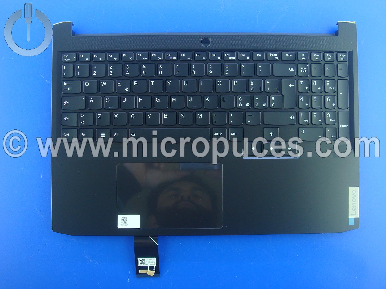 Clavier + plasturgie de dessus pour Lenovo IdeaPad Gaming 3-15IHU6